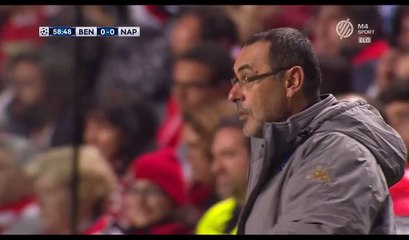 Jose Callejon Goal HD - Benfica 0-1 Napoli - 06.12.2016