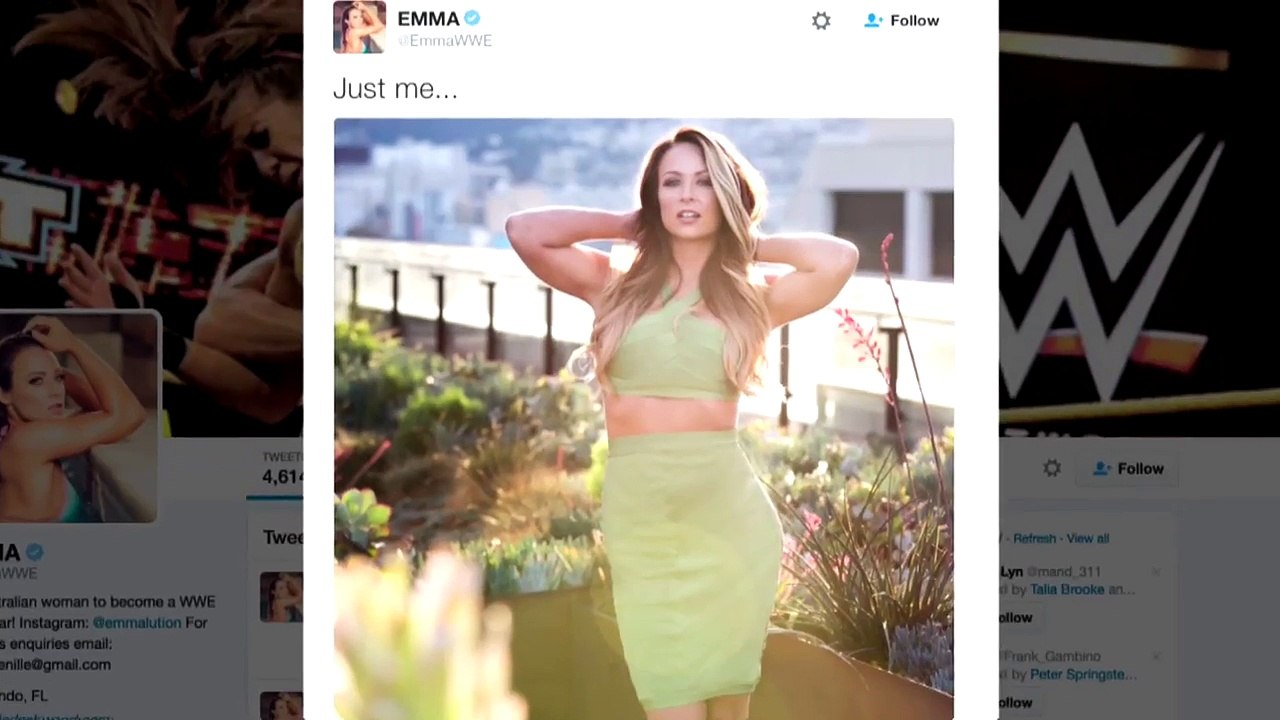 The makeover of Emma to Emmalina premieres next week: Raw, Dec. 5, 2016