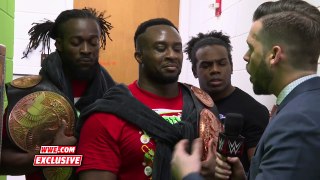 The New Day learn about their Triple Threat Match next week: Raw Fallout, Dec. 5, 2016