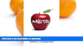 Hardcover Mista: A Year of Teaching English at an Alternative Urban High School Full Book