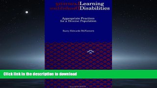 Hardcover Learning Disabilities: Appropriate Practices for a Diverse Population (Suny Series,