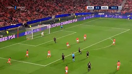 Mertens D. Goal - SL Benfica vs SSC Napoli 1 - 2, 6 Dec 2016