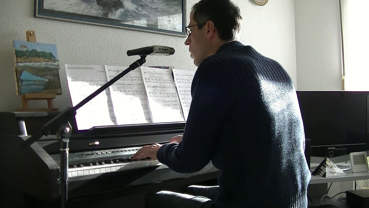 Yves Duteil-Blessures d'enfance(reprise piano-voix)