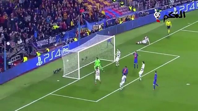 اهداف برشلونة 4-0 بوروسيا مونشنغلادباخ [6-11-2016] حفيظ دراجي [ دوري ابطال اوروبا 2016] [HD]