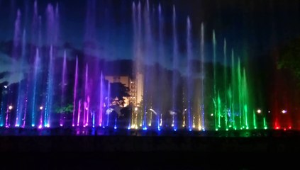 Musical Fountain Vuda City Central Park Vizag !!