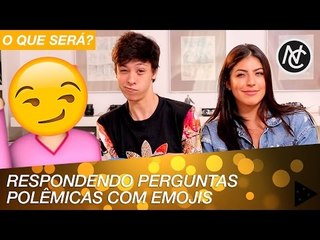 RESPONDENDO COM EMOJIS FT. VICTOR MEYNIEL