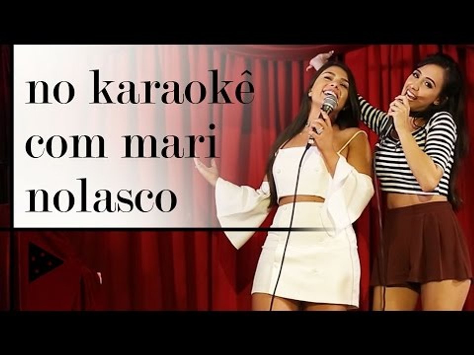 CANTANDO NO CHUVEIRO COM MARI NOLASCO