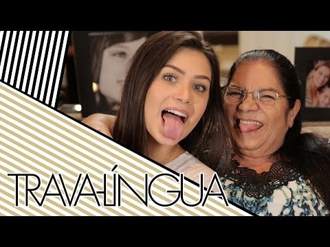 DESAFIO DE TRAVA-LÍNGUAS COM A MINHA VÓ