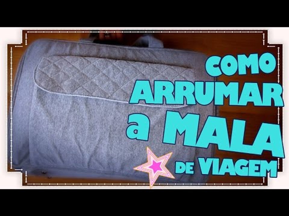 COMO ARRUMAR A MALA DE VIAGEM DO BEBÊ