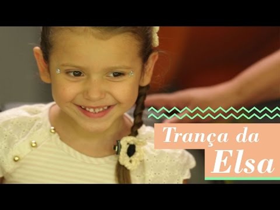 COMO FAZER UMA TRANÇA IGUAL À DA ELSA DE FROZEN