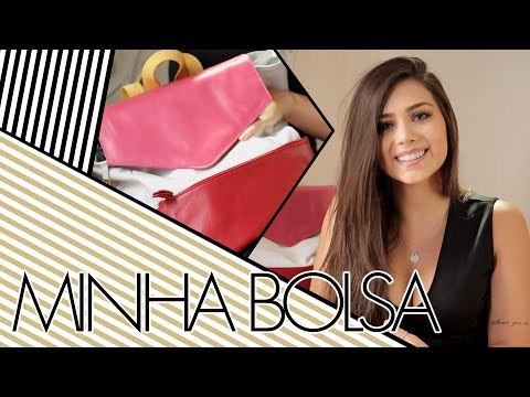 O QUE EU LEVO NA MINHA BOLSA?