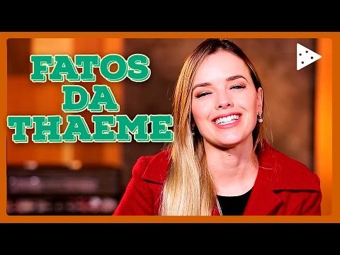 THAEME CONTA FATOS DE SUA VIDA