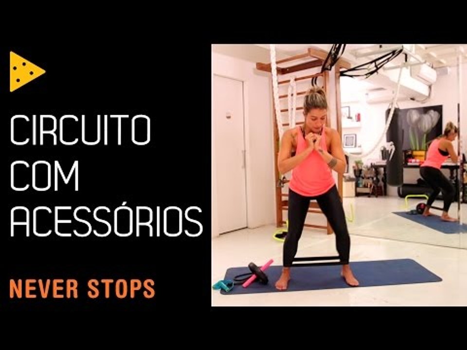 COMEÇANDO O DIA MARA: CIRCUITO DE EXERCÍCIOS COM ACESSÓRIOS