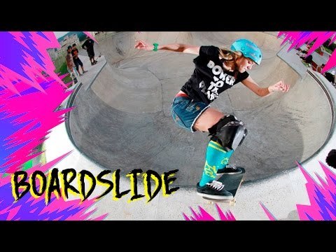 COMO ANDAR DE SKATE: FS BOARDSLIDE | Karen Jonz