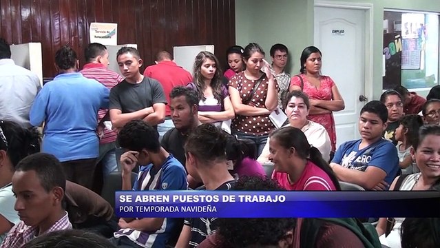 Se abren puestos de trabajo por temporada navideña