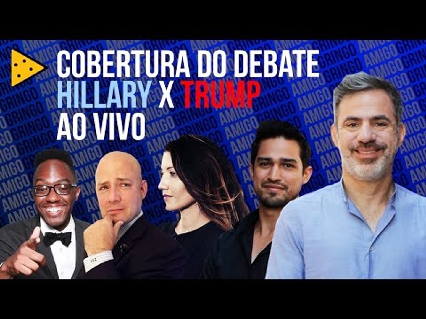 COBERTURA AO VIVO DO DEBATE HILLARY X TRUMP | PARTE 1