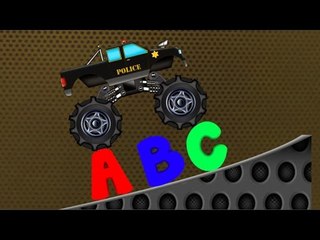 Monster Truck | Monster Truck Alphabets | Learn Alphabets