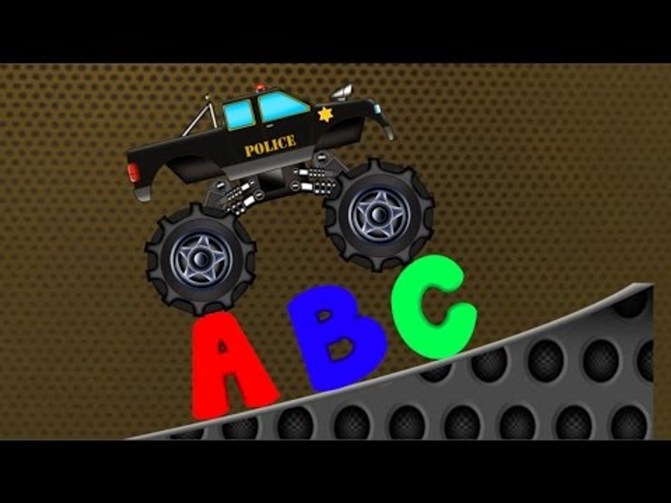 Monster Truck | Monster Truck Alphabets | Learn Alphabets