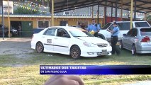 Ultimados dos taxistas en San Pedro Sula