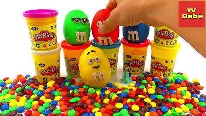 Download Video: Play Doh Huevos sorpresa de M&M | Huevos sorpresas de Play-Doh en espanol | Juguetes para ninos