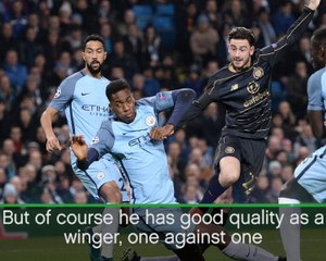 Guardiola pleased with Roberts' potential