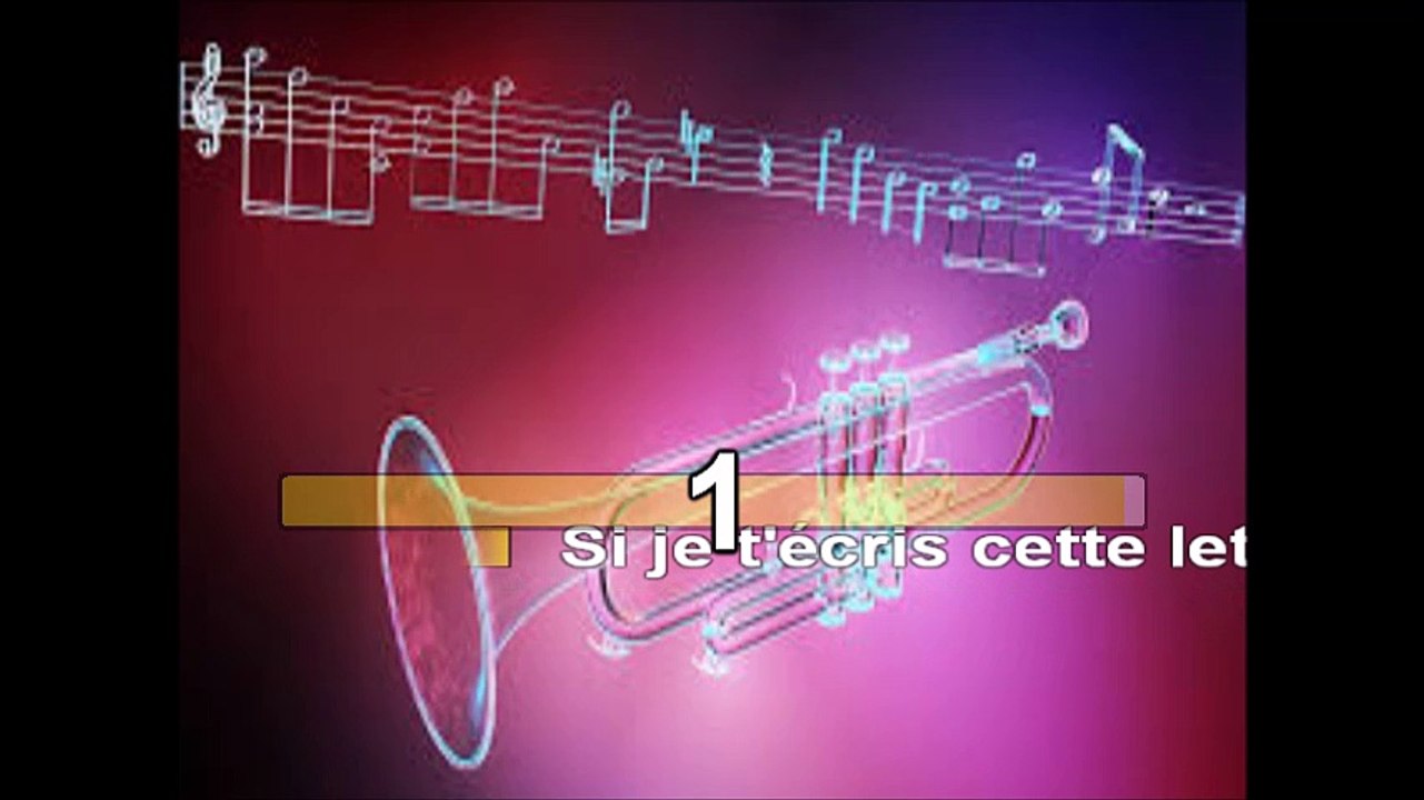 MARC AYAN - LA LETTRE - KARAOKE VOIX - 15