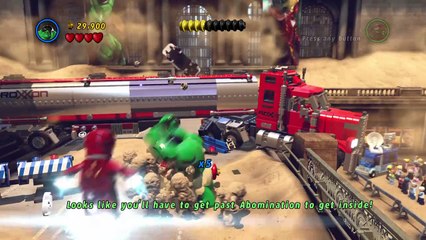 LEGO® MARVEL Super Heroes DEMO full walkthrough