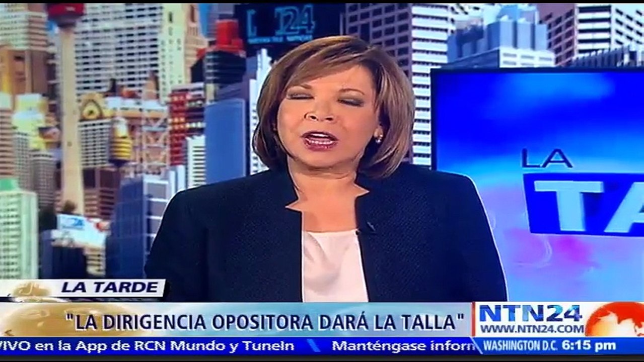“Lo primero que tiene que lograr ese diálogo es la liberación de los 108 presos políticos”: Lilian Tintori a NTN24