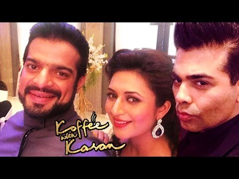 Divyanka Tripathi & Karan Patel On Koffee With Karan 5
