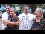 Salman Khan Takes Off Shoot & Meets His School Teacher