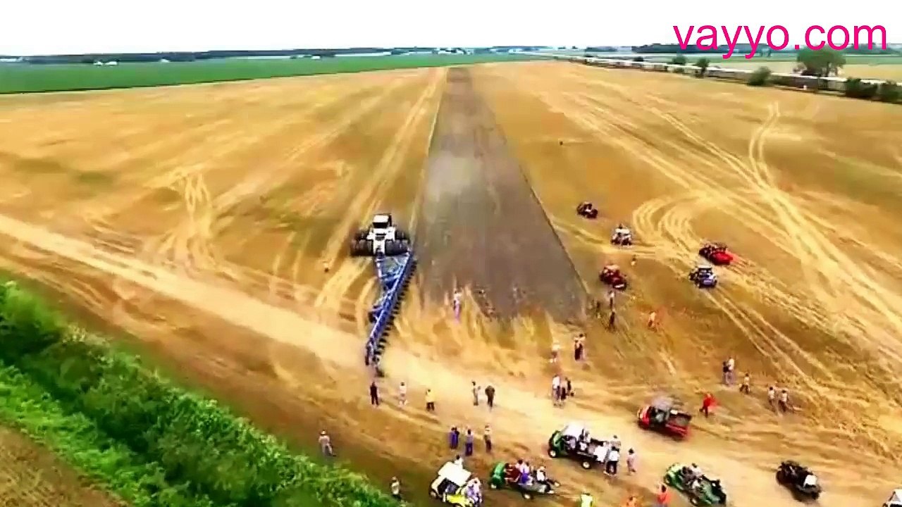 12 tekerlekli dev traktör