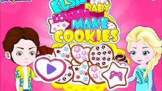 Elsa Baby Lovers make Cookies Great Baby Frozen Cooking Games Online