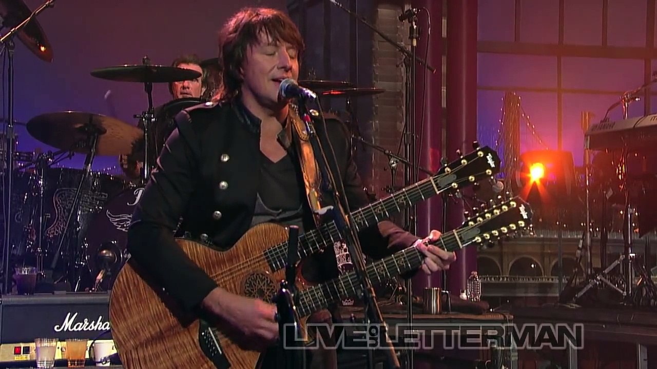 Bon Jovi - Wanted Dead Or Alive (Live on Letterman)