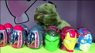 Transformers Avengers Surprise Eggs_Heads   Surprise Egg Game - Kids' Toys-BcxUJRJVOC4