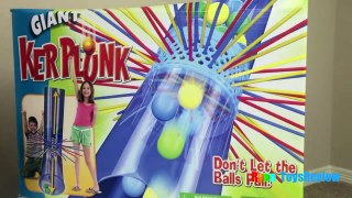 GIANT KerPlunk Family Fun Games for Kids Angry Bird Egg Surprise Toy Finding Dory Ryan ToysReview-W1jBjpkNXvA