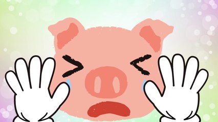 いないいないばぁっ★どんなかお？ぶた★赤ちゃん笑う、喜ぶ、泣きやむ★animal peekaboo