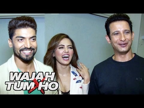 Sana Khan, Sharman Joshi & Gurmeet Choudhary For Film Wajah Tum Ho