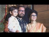 Aamir Khan's DIWALI Celebration With Kiran Rao & Son Azad