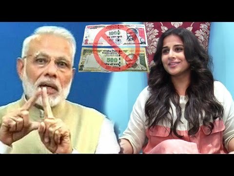 Vidya Balan Praises PM Modi's SHOCKING Ban On 500 & 1000 Rupee Notes To Curb Black Money