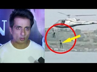Sonu Sood Reacts on Kannada movie Actors Drowned during Film Stunt