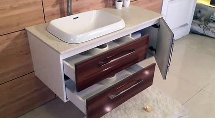 Bathroom Cabinet With Stone Countertop