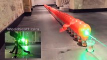 100 Laser Balloon Popping Dominoes - Absolute perfect