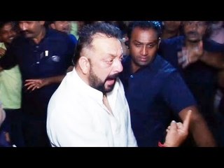 Drunk Sanjay Dutt MISBEHAVES @ Bachchan's Diwali Party 2016