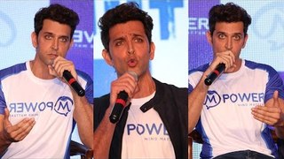 Hrithik Roshan At The Launch Of Mpower's Everyday Heroes Campaign