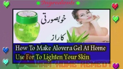 Make Alovera Gel At Home And Use To Remove Acne Scars Sun Tan