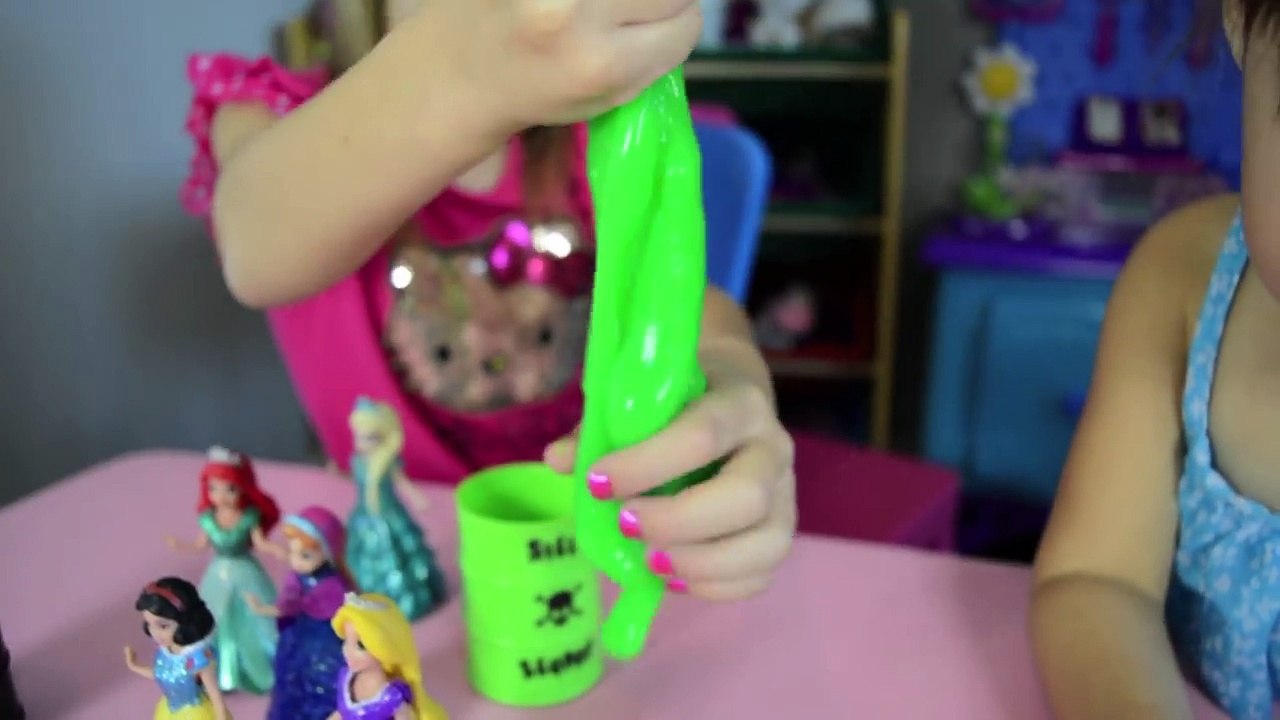 Disney Princess Magiclip Silly Sludge Dresses - Elsa, Anna, Cinderella - Fun Kid Toys-0JvQtvnK1Jw
