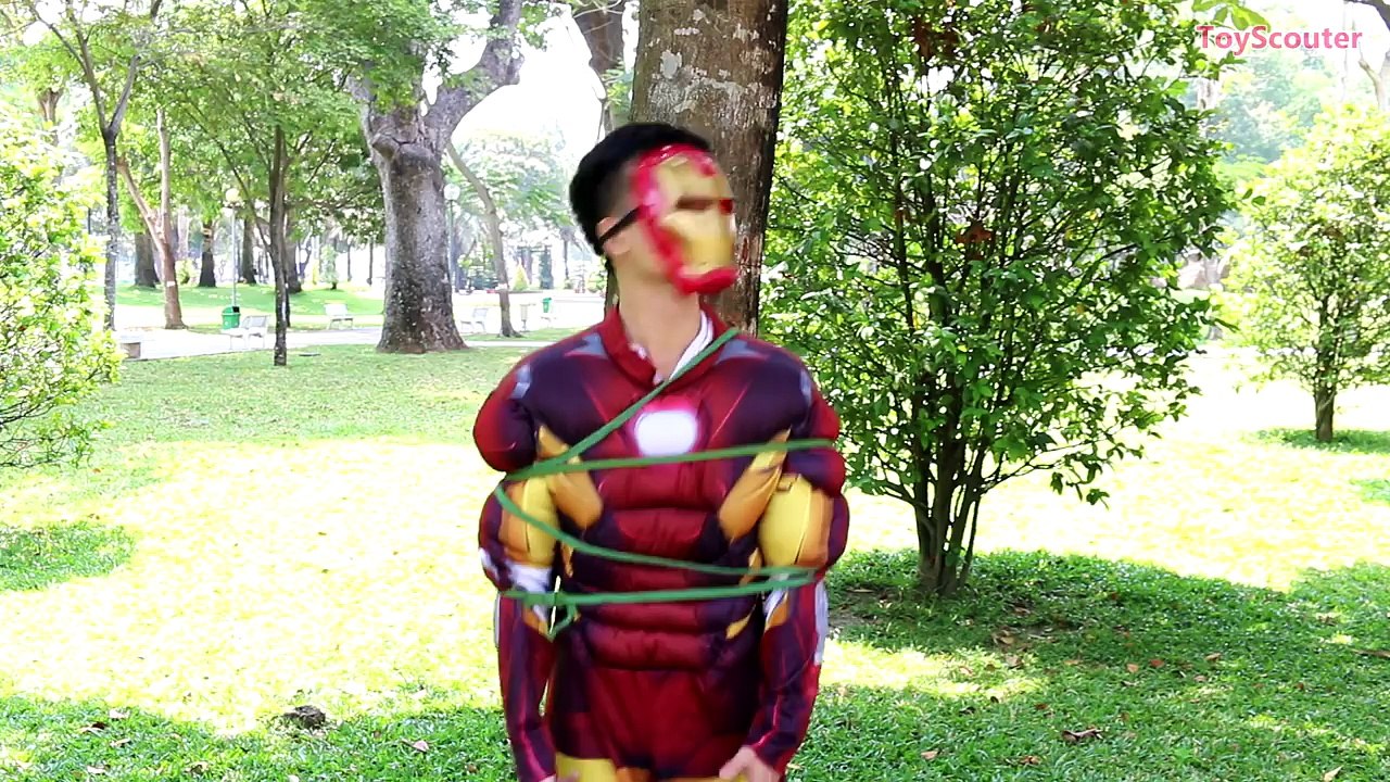 Joker Kidnaps Baby from Pink Spidergirl w_ Spiderman - Fun Superheroes Movie in Real Life-WevzsLcF9rU