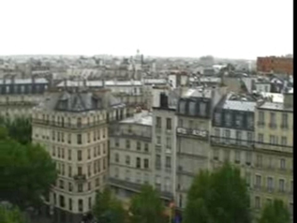 Paris vue chambre 812 du Terminus Est