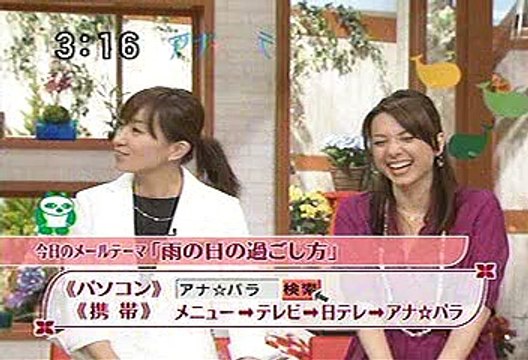 [2000年代バラエティ傑作シリーズ] アナ☆パラ（2008年6月9日 ＯＡ）