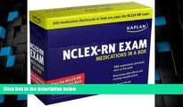 Price Kaplan NCLEX-RN Exam Medications in a Box [Cards]  On Audio